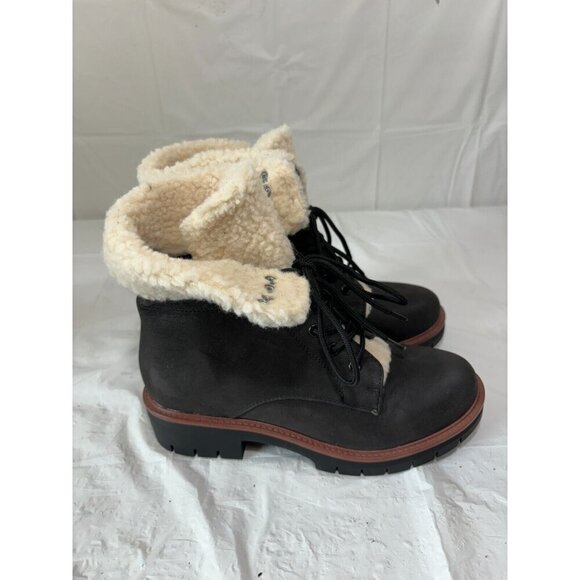 Mia Sadie Faux Leather Boots Size 8 M - Picture 2 of 13